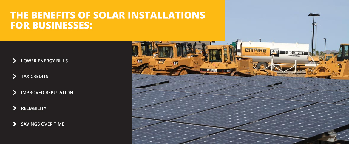 Benefits of Solar Installations for Business